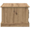 vidaXL Coffee Table Artisan oak 50 x 50 x 35 cm Engineered wood