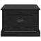vidaXL Coffee Table Black oak 50 x 50 x 35 cm Engineered wood