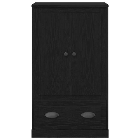 vidaXL Highboard Black Oak 60 x 35.5 x 103.5 cm Engineered Wood