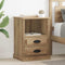 vidaXL Bedside Cabinet Artisan oak 43 x 36 x 60 cm Engineered wood