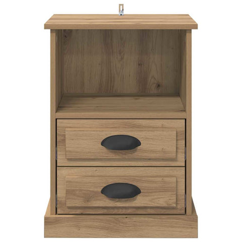 vidaXL Bedside Cabinet Artisan oak 43 x 36 x 60 cm Engineered wood
