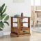 vidaXL Bedside Cabinet Old wood 50 x 50 x 60 cm Engineered wood