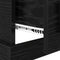 vidaXL Bedside Cabinet Black oak 50 x 50 x 60 cm Engineered wood
