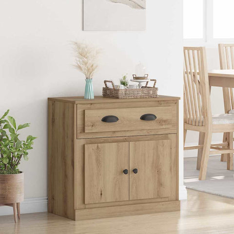 vidaXL Highboard Artisan Oak 70 x 35.5 x 67.5 cm Engineered Wood