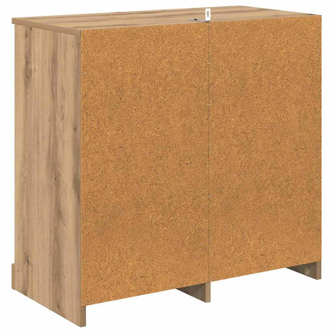 vidaXL Sideboard Artisan Oak 70 x 35.5 x 67.5 cm Engineered Wood