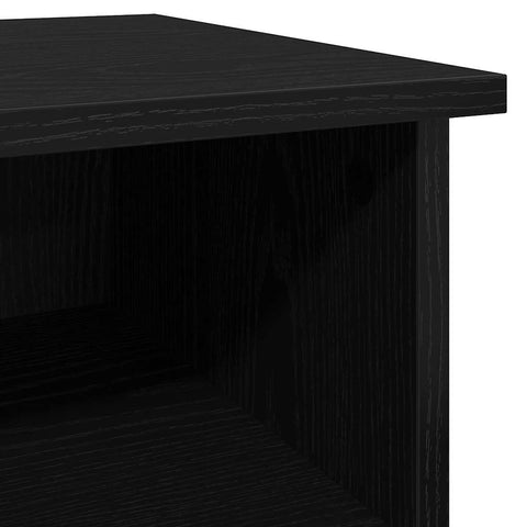 vidaXL Sideboard Black Oak 100 x 35.5 x 60 cm Engineered Wood