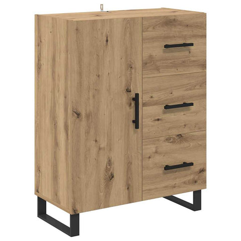 vidaXL Sideboard with Drawer Artisan Oak 69.5 x 34 x 90 cm