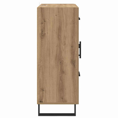 vidaXL Sideboard with Drawer Artisan Oak 69.5 x 34 x 90 cm