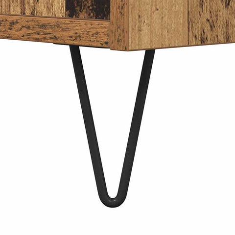 vidaXL Sideboard Old wood 34 x 34.5 x 90 cm Engineered wood