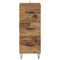vidaXL Sideboard Old wood 34 x 34.5 x 90 cm Engineered wood