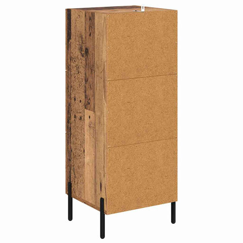 vidaXL Sideboard Old wood 34 x 34.5 x 90 cm Engineered wood