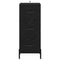 vidaXL Sideboard Black oak 34 x 34.5 x 90 cm Engineered wood