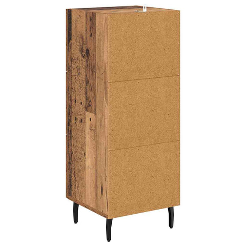vidaXL Sideboard Old wood 34 x 34.5 x 90 cm Engineered wood