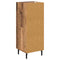 vidaXL Sideboard Old wood 34 x 34.5 x 90 cm Engineered wood
