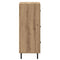 vidaXL Sideboard Artisan oak 34 x 34.5 x 90 cm Engineered wood