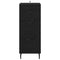 vidaXL Sideboard Black oak 34 x 34.5 x 90 cm Engineered wood