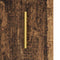 vidaXL Sideboard Old wood 34 x 34.5 x 90 cm Engineered wood