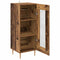 vidaXL Sideboard Old wood 34 x 34.5 x 90 cm Engineered wood