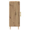 vidaXL Sideboard Artisan oak 34 x 34.5 x 90 cm Engineered wood