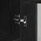 vidaXL Sideboard Black oak 34 x 34.5 x 90 cm Engineered wood