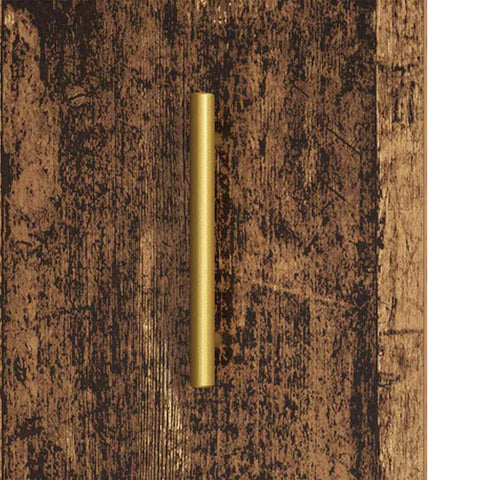 vidaXL Sideboard Old Wood 69.5 x 34 x 90 cm Engineered Wood and Iron