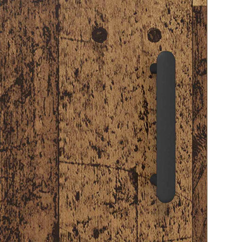 vidaXL Sideboard Old Wood 69.5 x 34 x 90 cm Engineered Wood and Iron