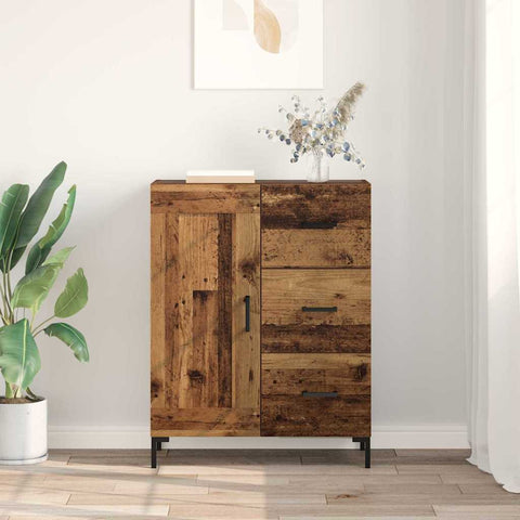 vidaXL Sideboard Old wood 69.5 x 34 x 90 cm Engineered wood