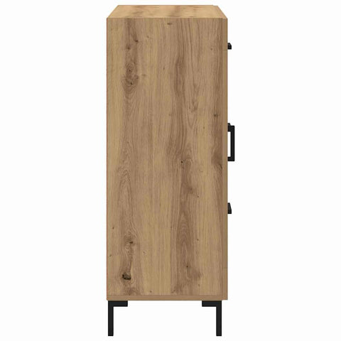 vidaXL Sideboard Artisan oak 69.5 x 34 x 90 cm Engineered wood