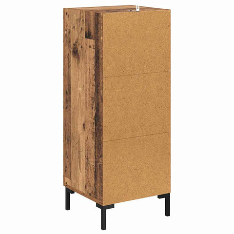 vidaXL Sideboard Olden Old Wood 34.5 x 34 x 90 cm
