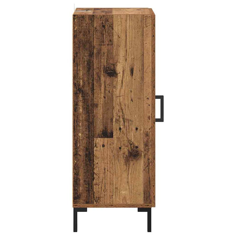 vidaXL Sideboard Olden Old Wood 34.5 x 34 x 90 cm