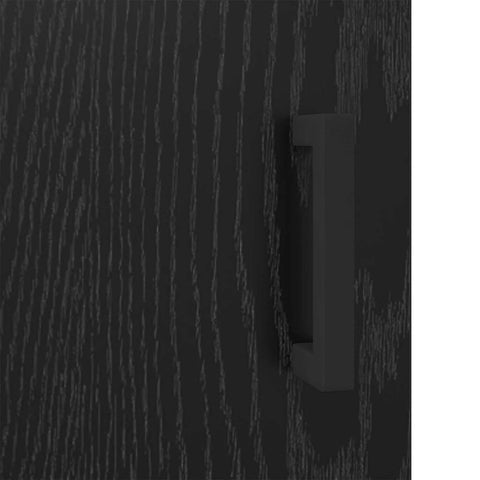 vidaXL Sideboard Olden Black Oak 34.5 x 34 x 90 cm