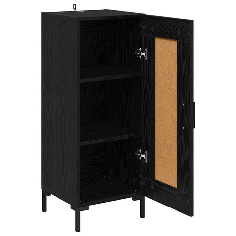 vidaXL Sideboard Olden Black Oak 34.5 x 34 x 90 cm