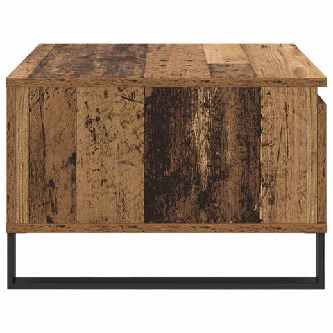 vidaXL Coffee Table Old wood 55 x 55 x 36.5 cm Engineered wood