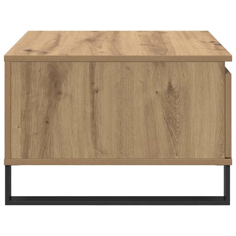 vidaXL Coffee Table Artisan oak 55 x 55 x 36.5 cm Engineered wood