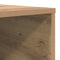 vidaXL Coffee Table Artisan oak 80 x 80 x 36.5 cm Engineered wood