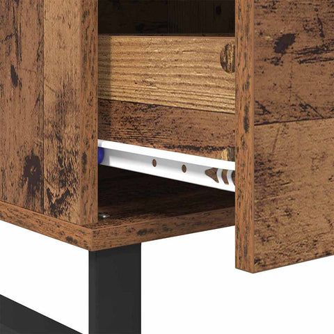 vidaXL Coffee Table Old Wood 90 x 50 x 36.5 cm Engineered Wood