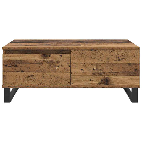 vidaXL Coffee Table Old Wood 90 x 50 x 36.5 cm Engineered Wood