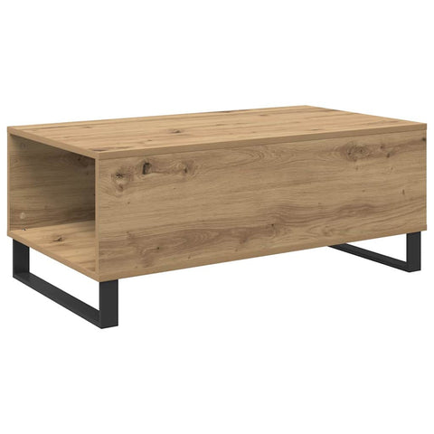 vidaXL Coffee Table Artisan Oak 90 x 50 x 36.5 cm Engineered Wood