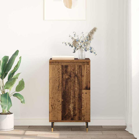 vidaXL Sideboard 2 pcs Old Wood 40 x 35 x 70 cm