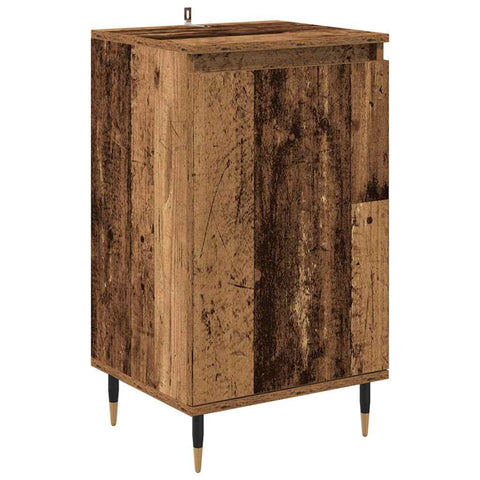 vidaXL Sideboard 2 pcs Old Wood 40 x 35 x 70 cm