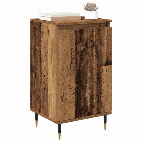 vidaXL Sideboard 2 pcs Old Wood 40 x 35 x 70 cm