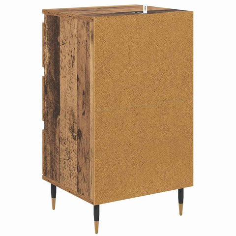 vidaXL Sideboard with Drawer Old wood 35 x 40 x 70 cm Engineered wood