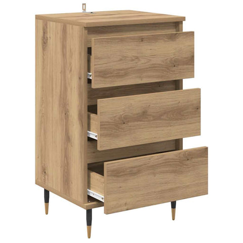 vidaXL Sideboard Artisan oak 35 x 40 x 70 cm Engineered wood