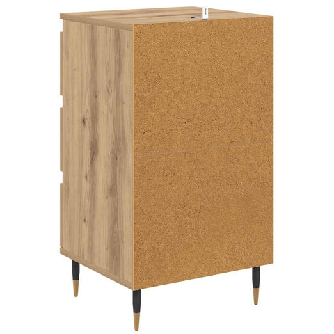 vidaXL Sideboard Artisan oak 35 x 40 x 70 cm Engineered wood