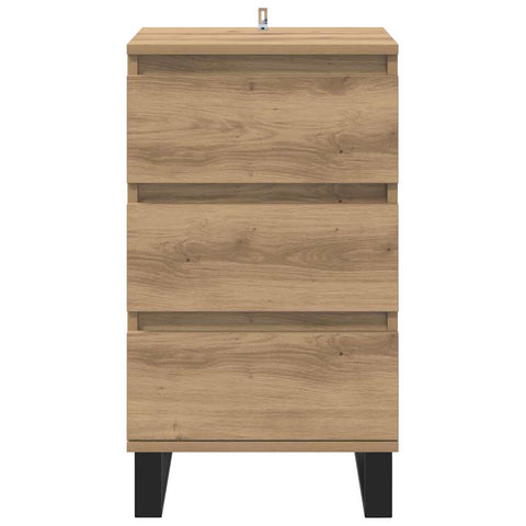vidaXL Sideboard with Drawer Artisan oak Engineered wood