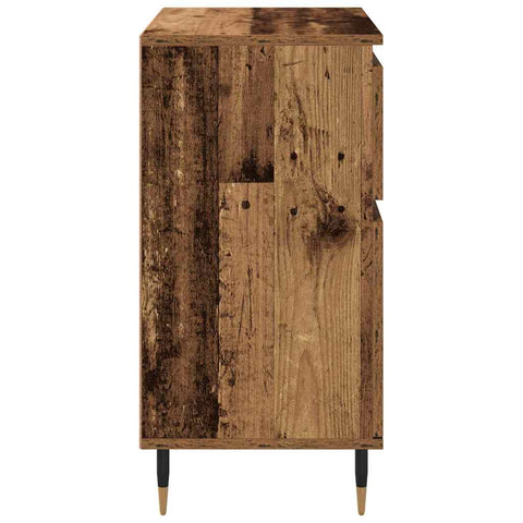 vidaXL Sideboard Old Wood 60 x 35 x 70 cm Engineered Wood and Iron