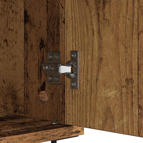 vidaXL Sideboard Old Wood 60 x 35 x 70 cm Engineered Wood and Iron