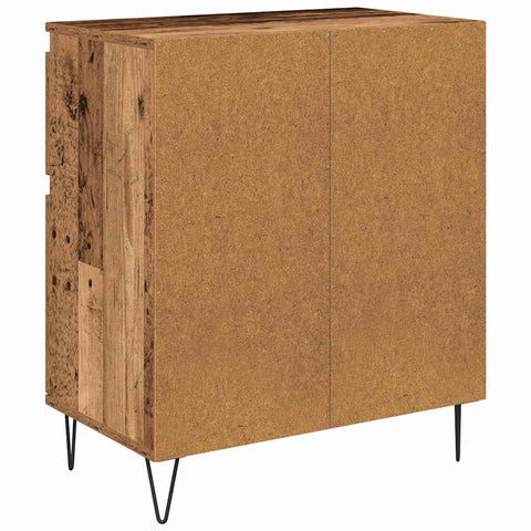 vidaXL Sideboard Old Wood 60 x 35 x 70 cm Engineered Wood and Iron