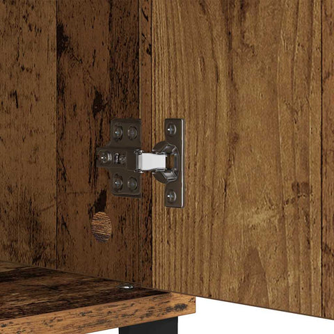 vidaXL Sideboard Old Wood 60 x 35 x 70 cm Engineered Wood and Iron