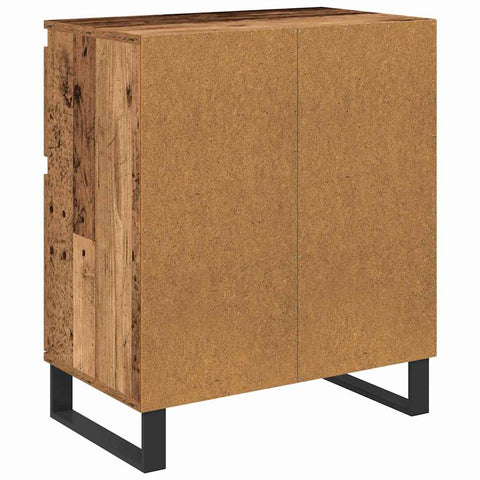 vidaXL Sideboard Old Wood 60 x 35 x 70 cm Engineered Wood and Iron